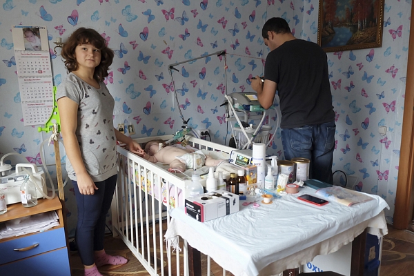 Наша выездная паллиативная служба снова съездила в Татарск! 
