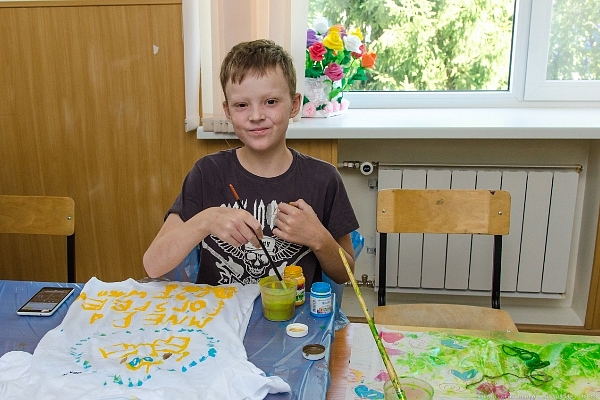 Домой после первой смены 