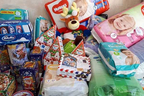 Коробка с подарками 